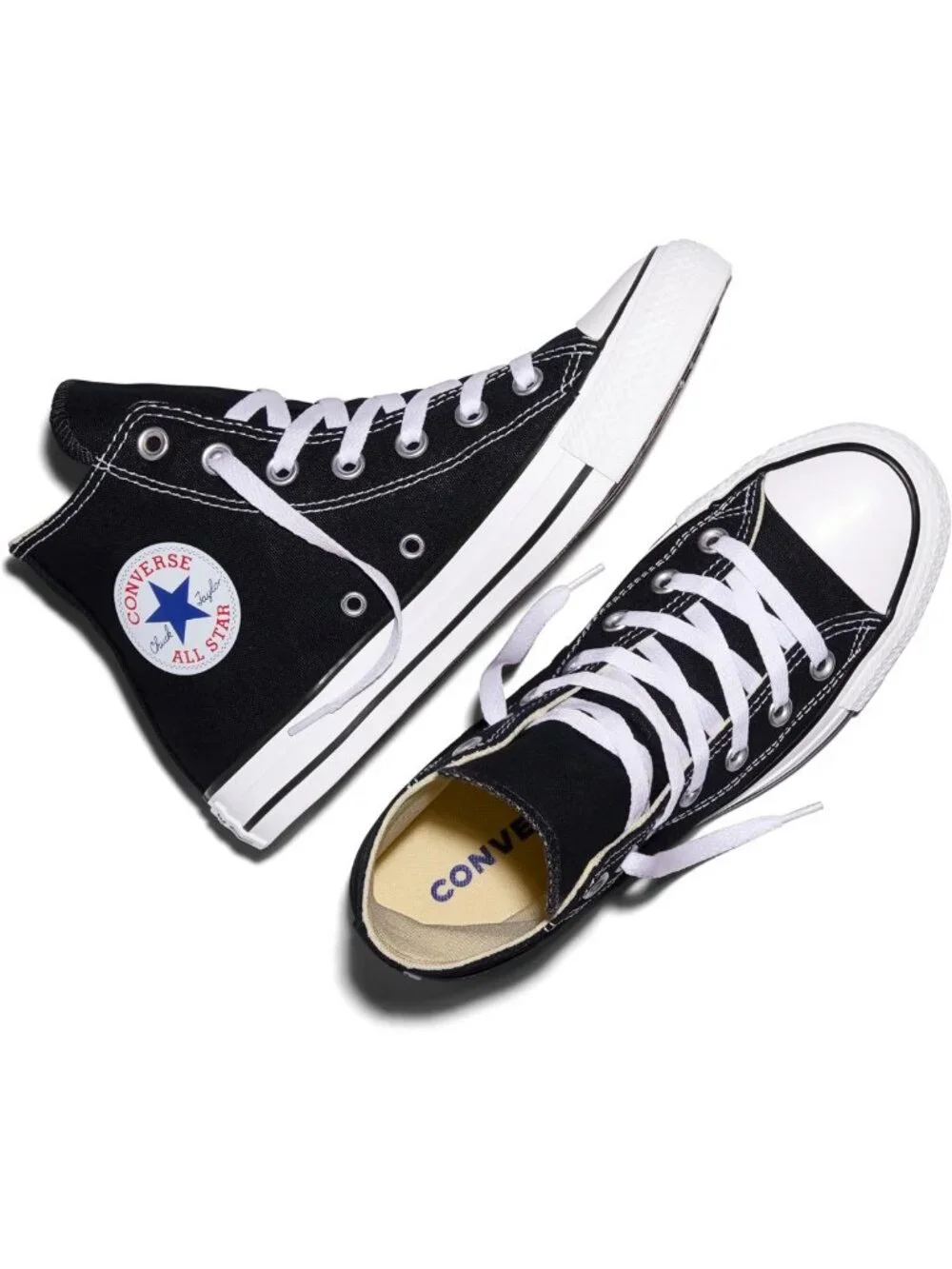 Unisex High Top Sneakers, Classic Chuck Taylor Style, Casual Streetwear Footwear